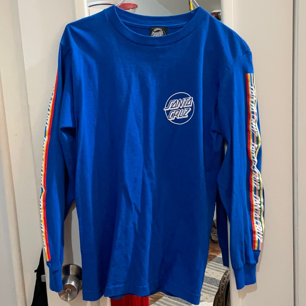 Blue Santa Cruz long sleeve
